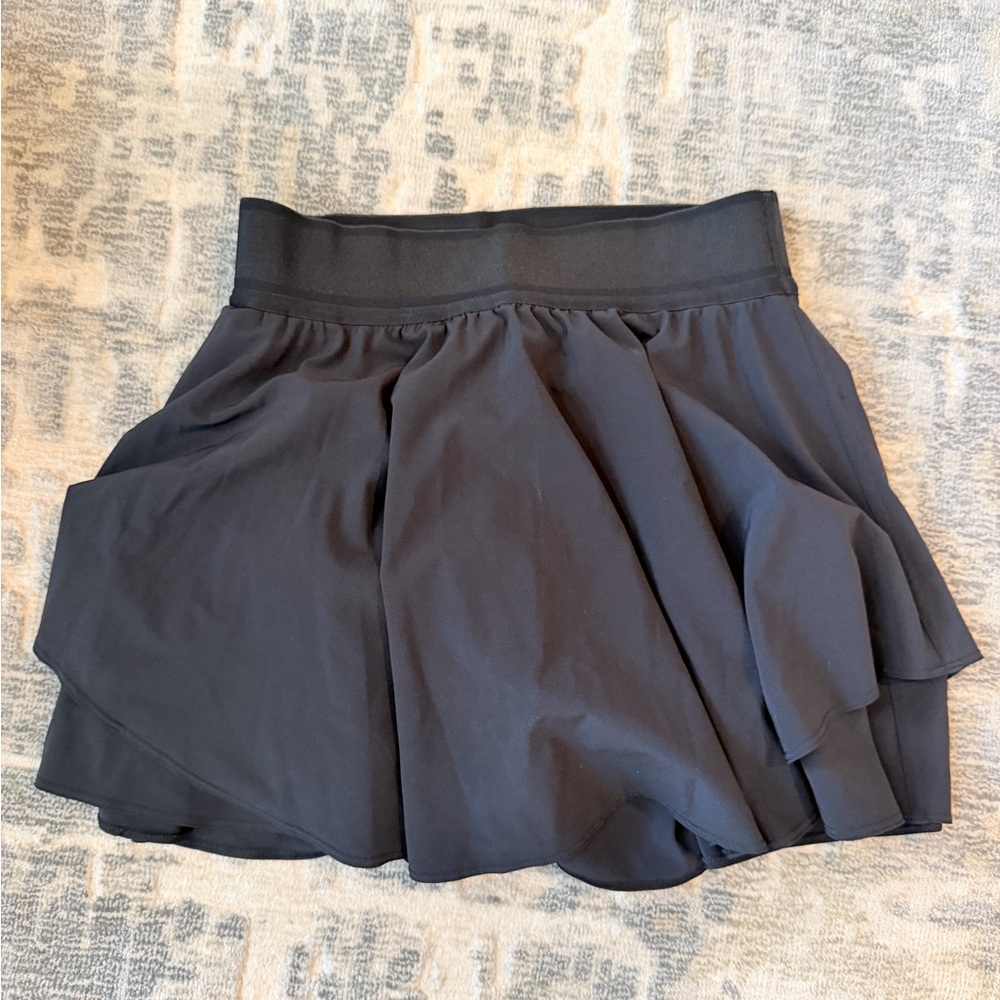 Lululemon Athletica Black Mini Skirt